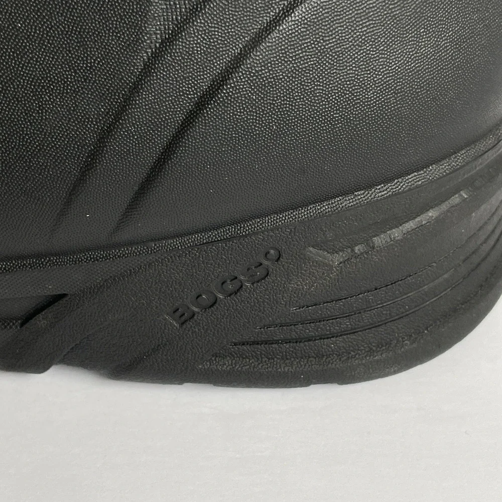 Bogs Bozeman Tall Black Seamless Boot‎ Mens 8 Insulated Waterproof Outdoor Work